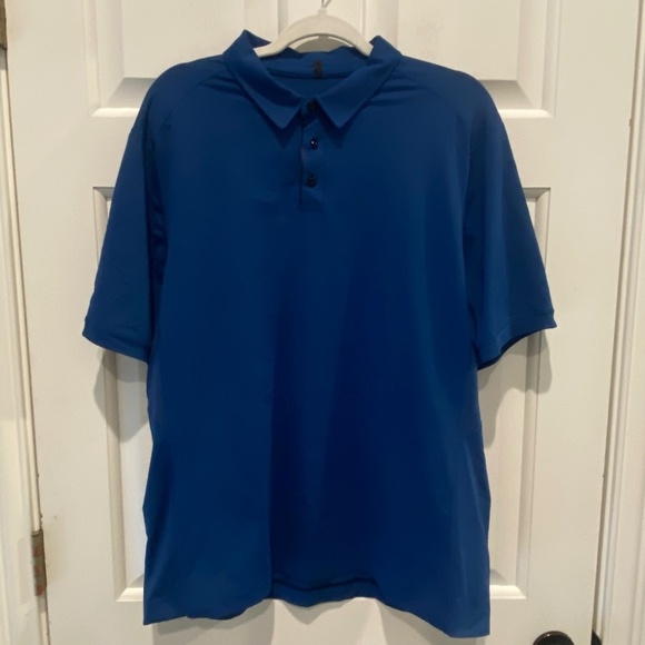 Lululemon Other - Lululemon Men's Evolution Short-Sleeve Polo Shirt, Blue 16438
